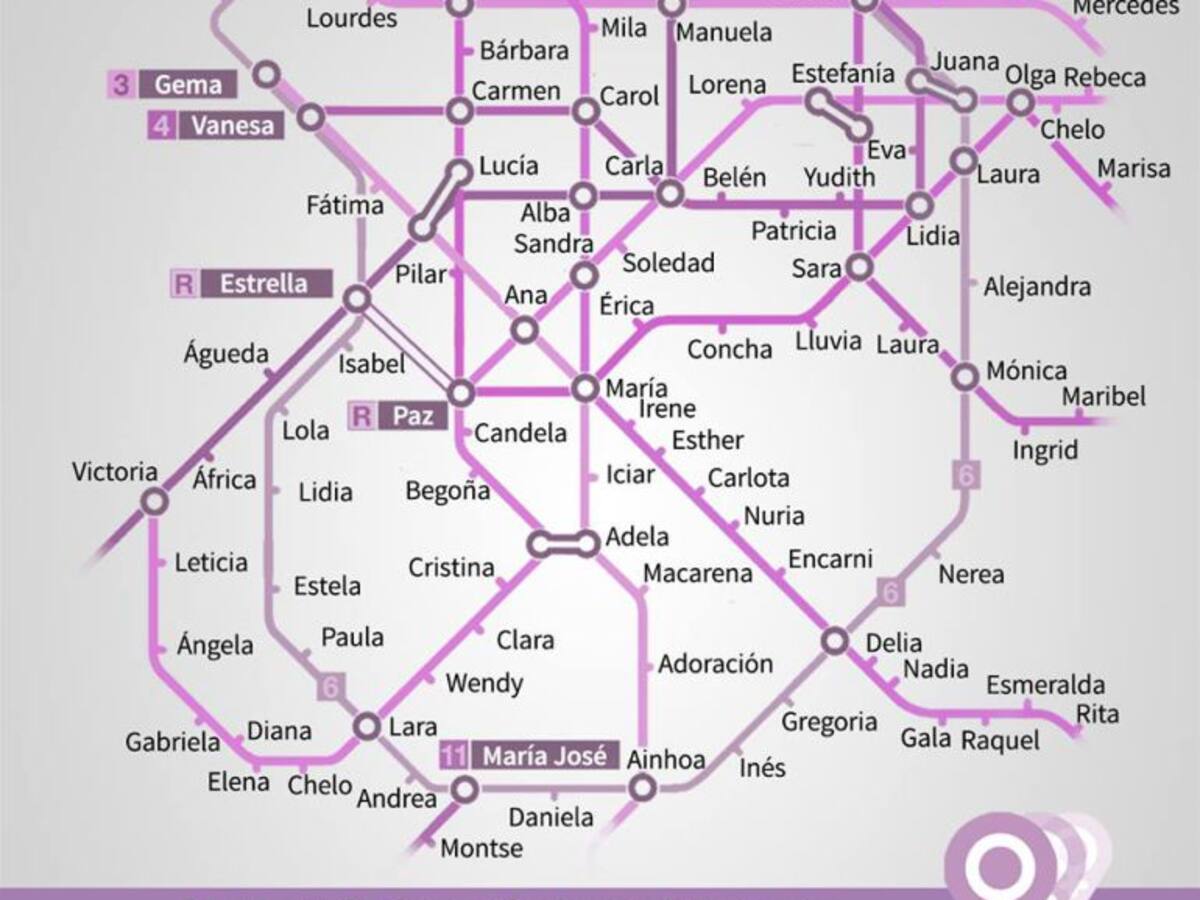 El mapa de las víctimas del machismo