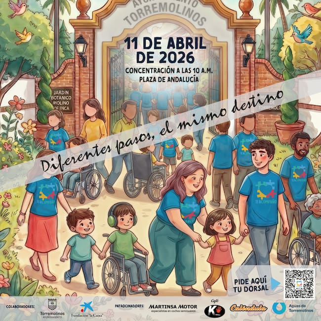 La Caminata Solidaria Torremolinos TEAcompaña de celebrará el próximo 11 de abril