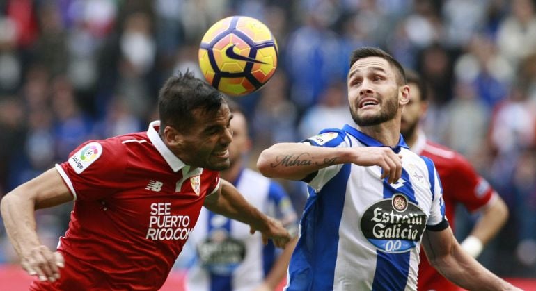 Mercado y Andone han sido los grandes protagonistas del partido