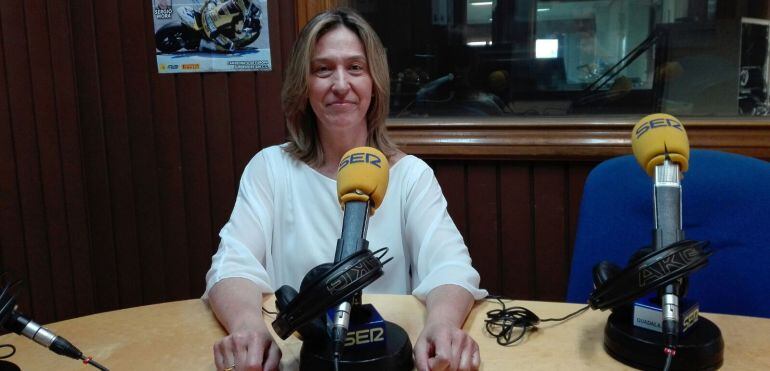 Ana Guarinos, presidenta del Grupo Popular en las Cortes de Castilla-La Mancha en los estudios de SER Guadalajara