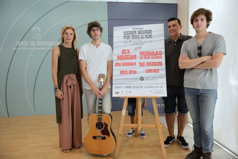 Presentación del festival de rock de Sierra Nevada (Granada)