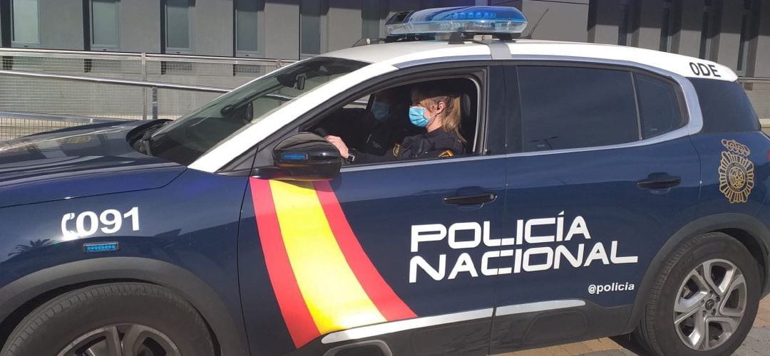 Vehículo de la Policía Nacional