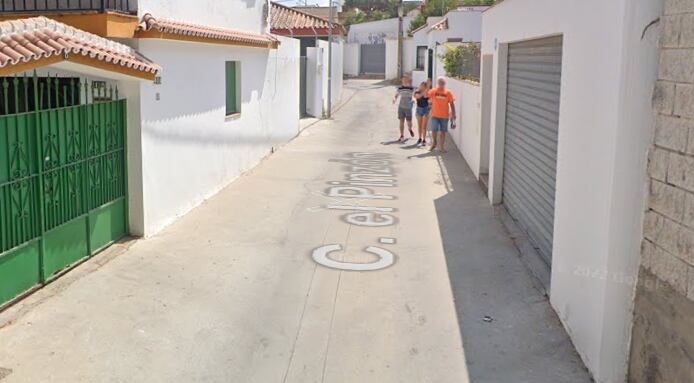 Calle Pinzón donde ocurrieron los hechos