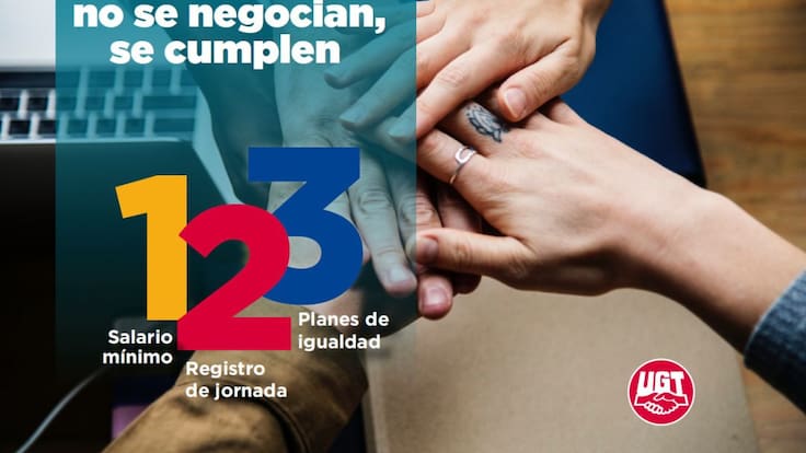 UGT exige el aumento del salario mínimo para contribuir a un nuevo reparto de la riqueza