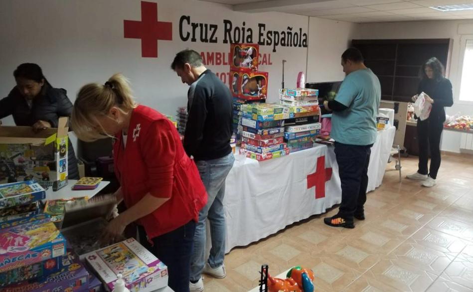 Cruz Roja Juventud recoge juguetes no bélicos, no sexistas y educativos.