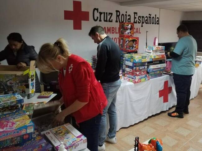 Cruz Roja Juventud recoge juguetes no bélicos, no sexistas y educativos.