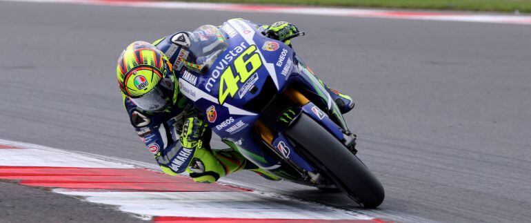 Valentino Rossi, ganador en Silverstone