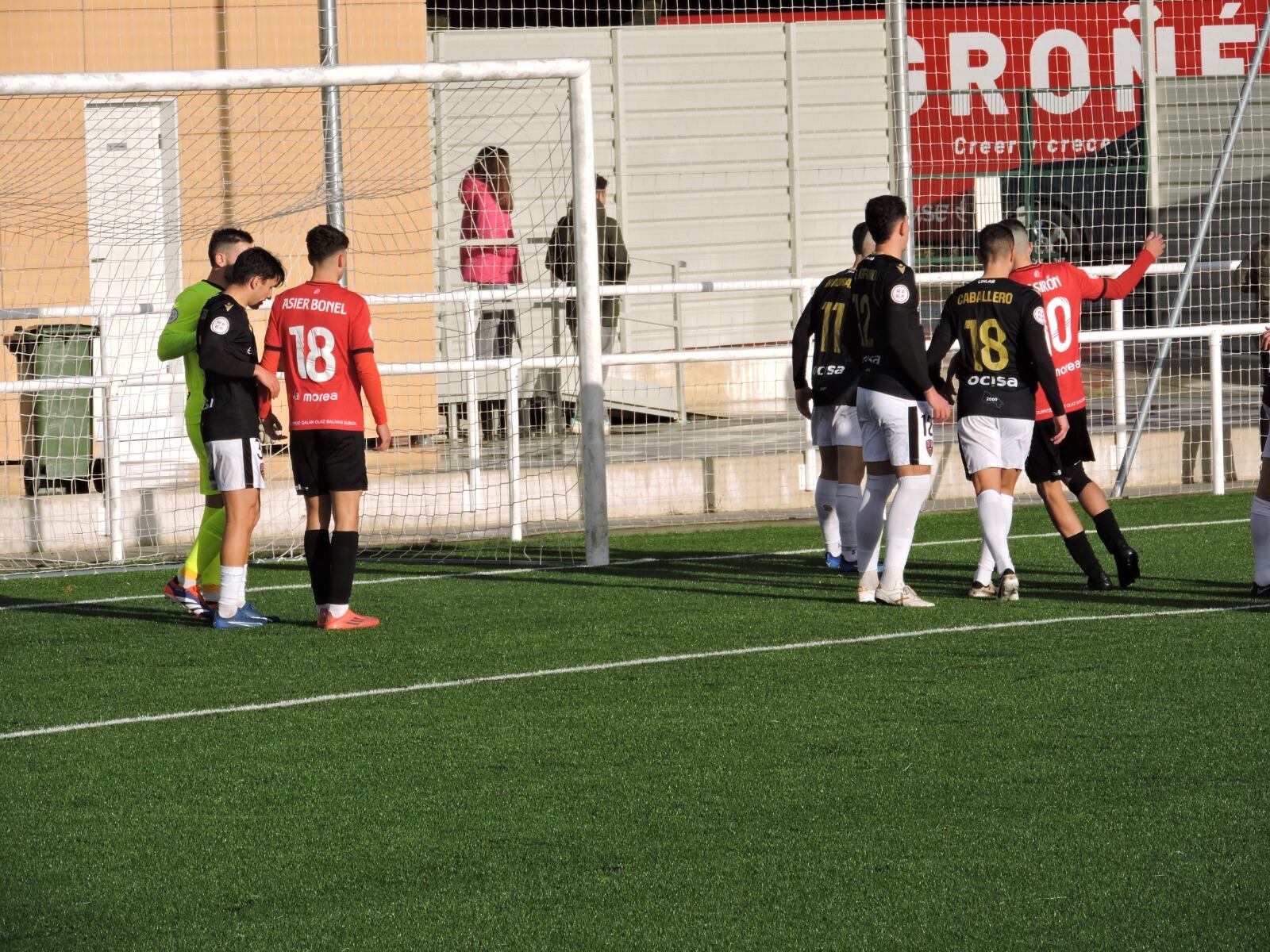 El conjunto blanquirrojo empató sin goles en su visita a Sotoburu / UD Logroñés