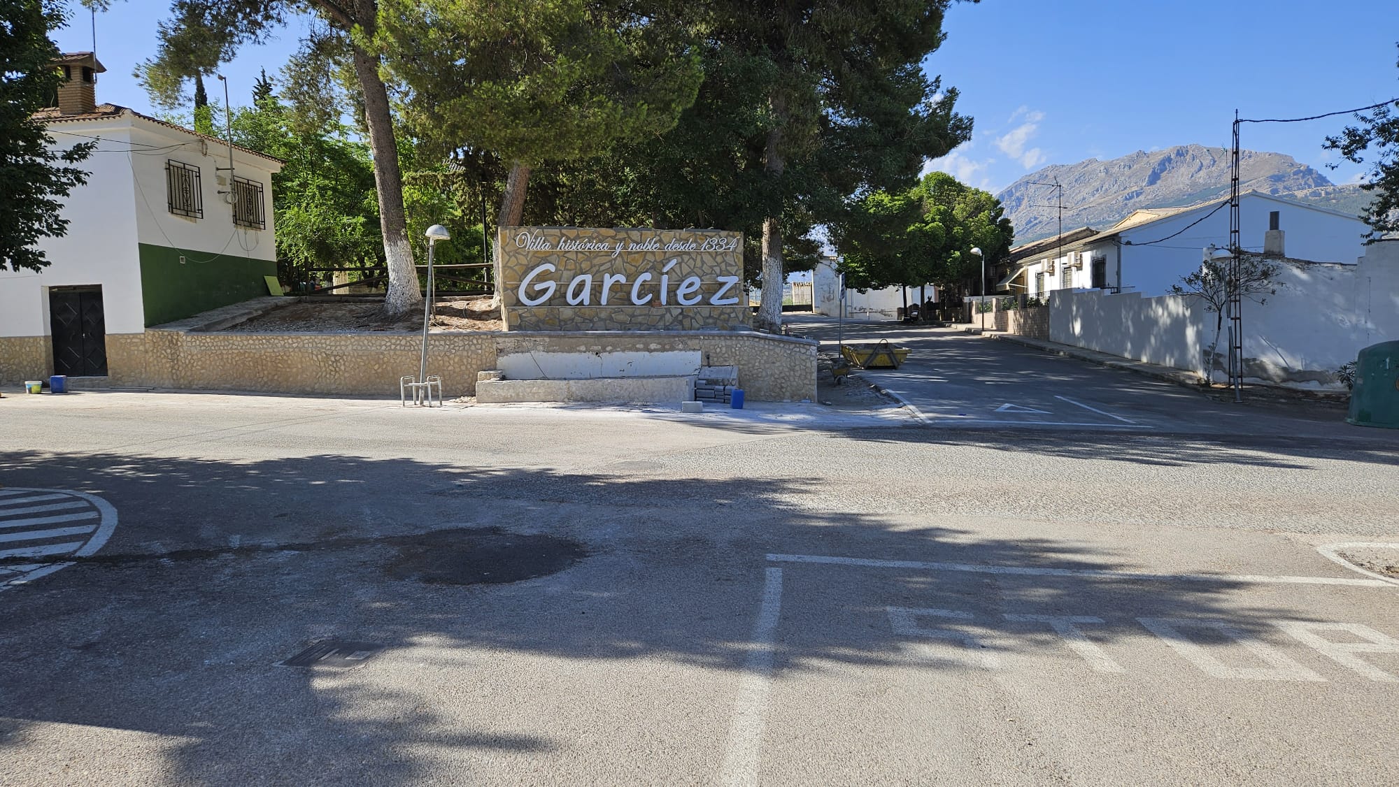 Una de las entradas a la ELA de Garcíez