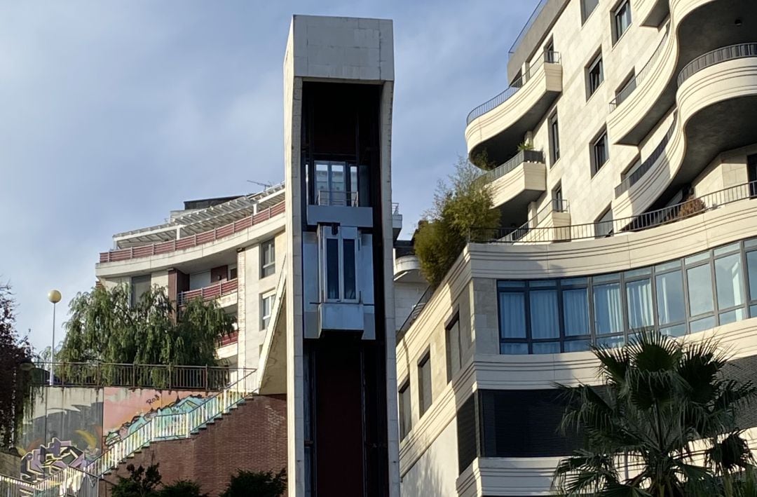 Ascensor de Santa Catalina.