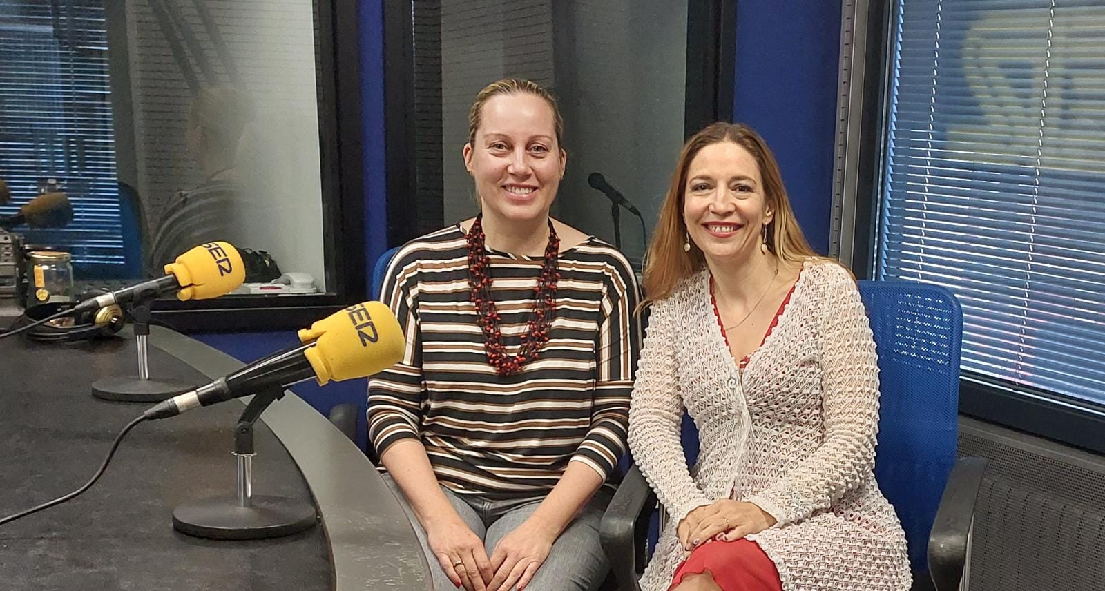 María José Gonzalez y Eva Testa durante su participación en Hoy por Hoy