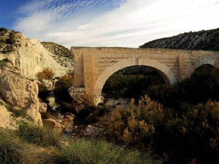 Lorca pide una ayuda a la UE para restaurar  el acueducto de Zarzadilla de Totana