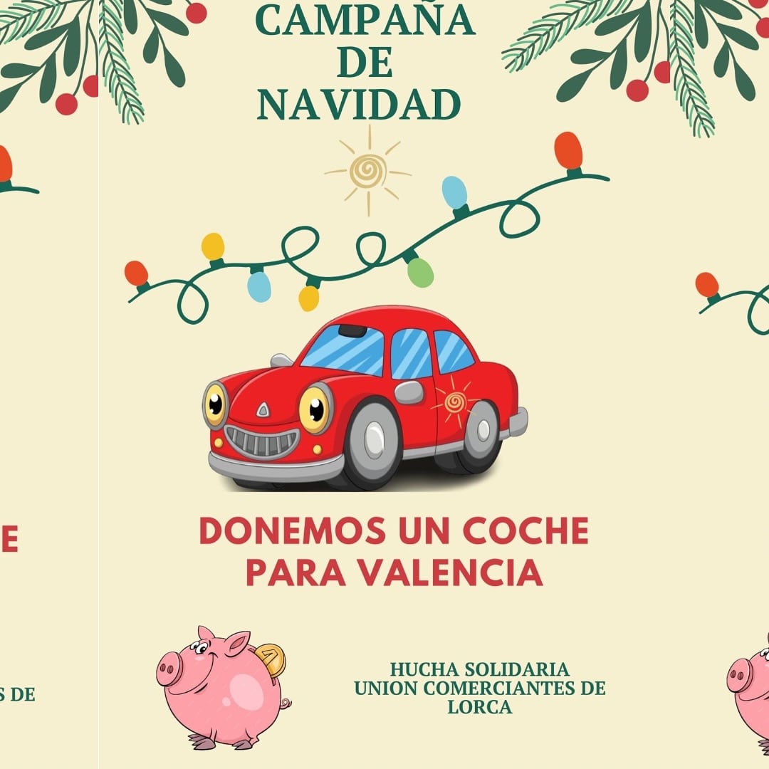 Cartel de la campaña &quot;Un coche para Valencia&quot;