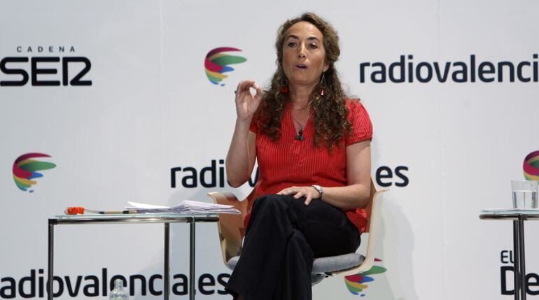 Carolina Punset en el Debate autonómico celebrado en abril por Radio Valencia