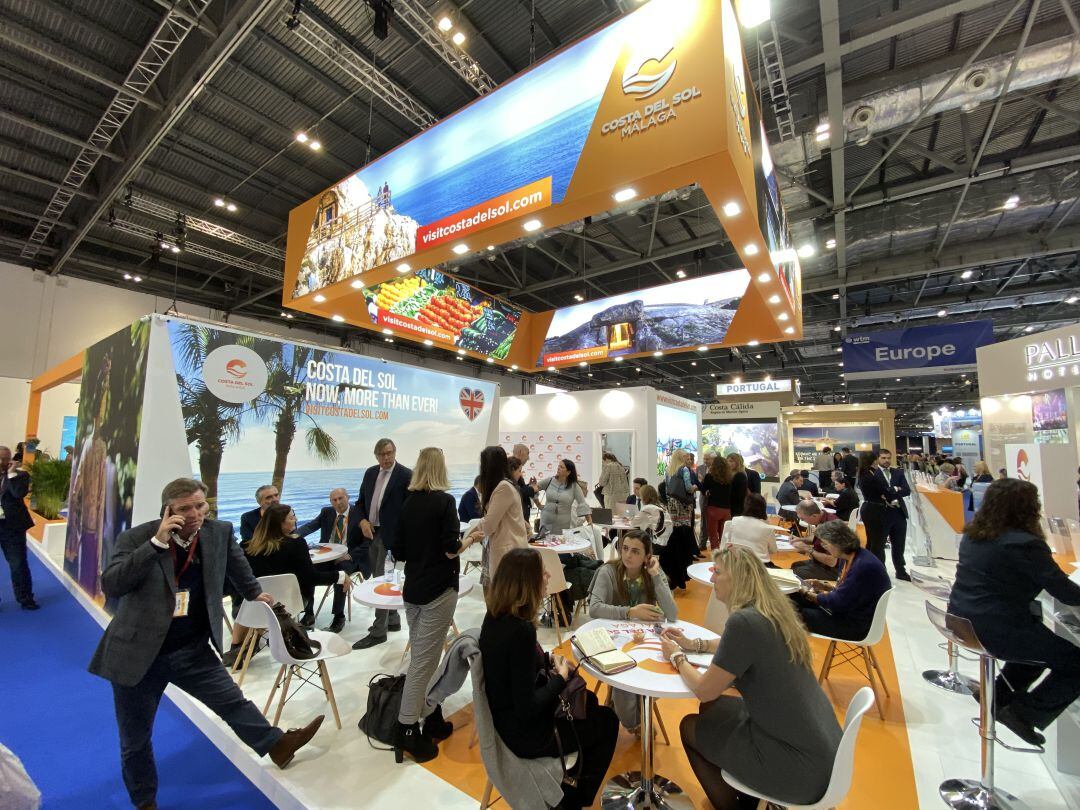 El expositor de la Costa del Sol en la WTM 2019 de Londres