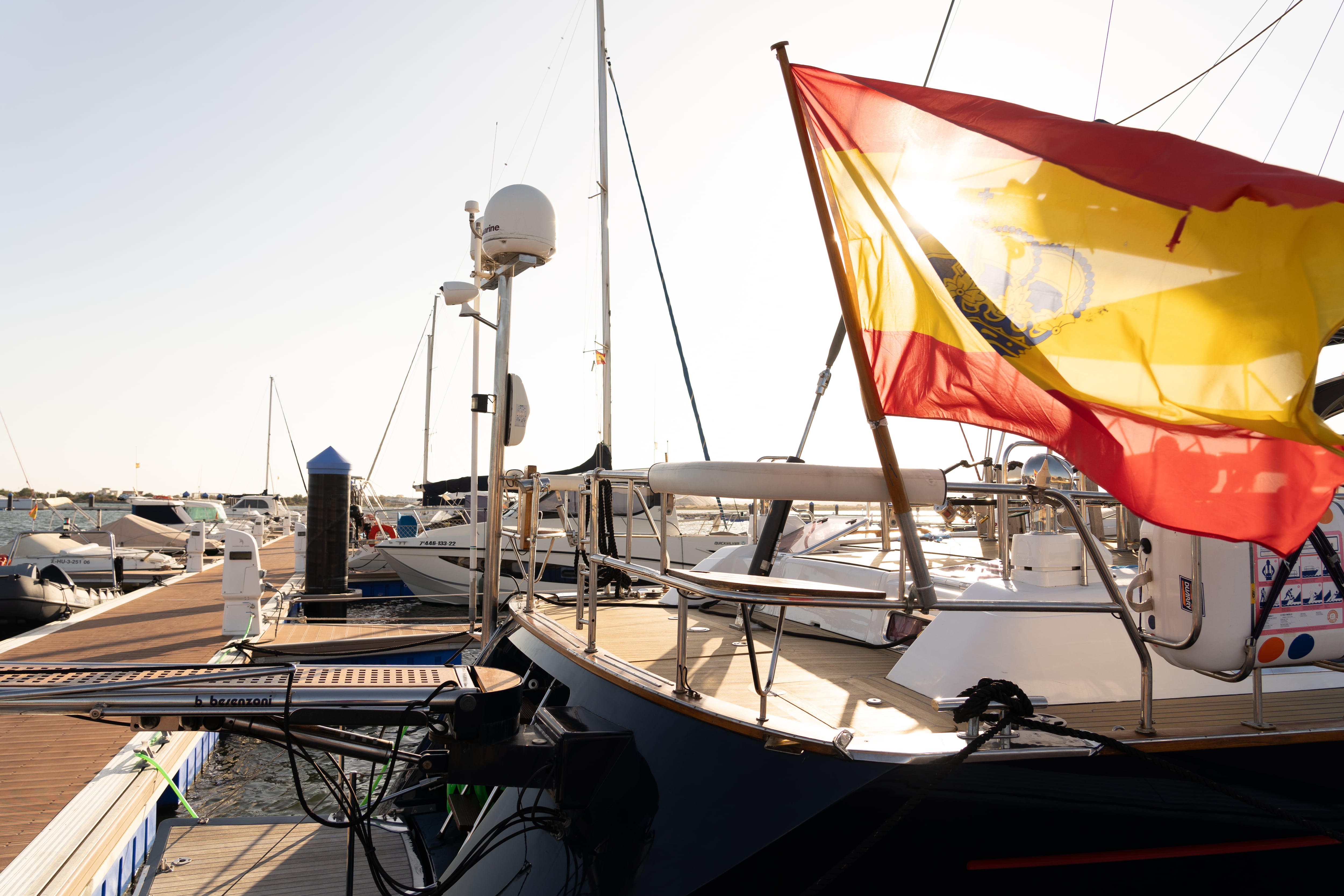 Marina del Odiel. Acto de inauguración. Huelva