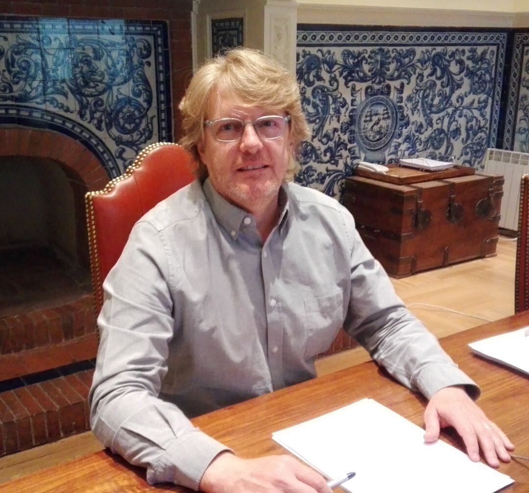 Jesús García, portavoz del equipo de Gobierno del Ayuntamiento de Segovia.