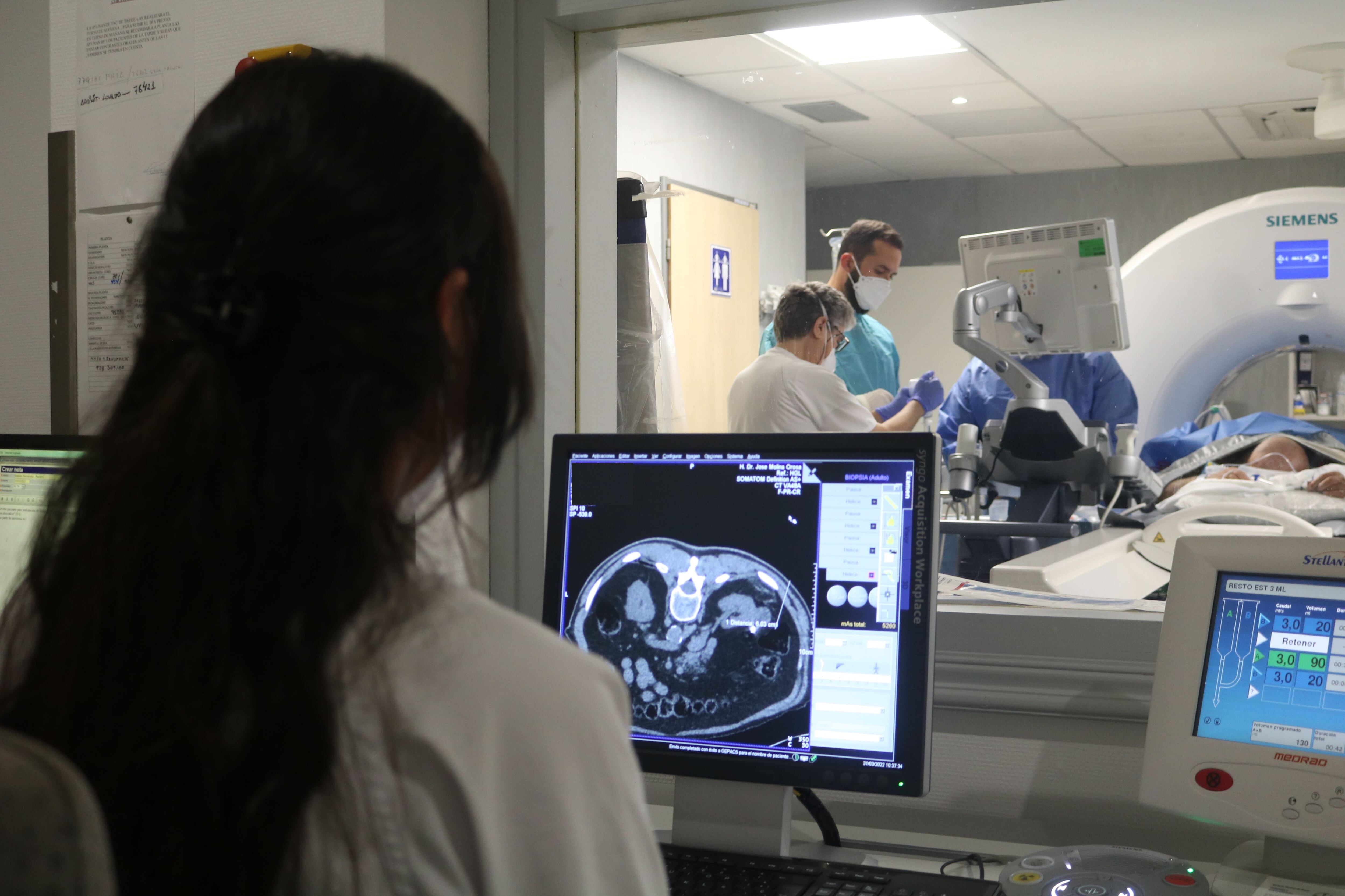 Uno de los tratamientos realizados en el hospital lanzaroteño.