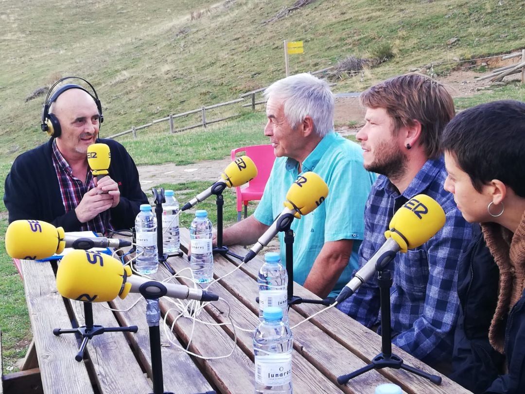 Un momento de A Vivir Aragón desde el refugio de Lizara