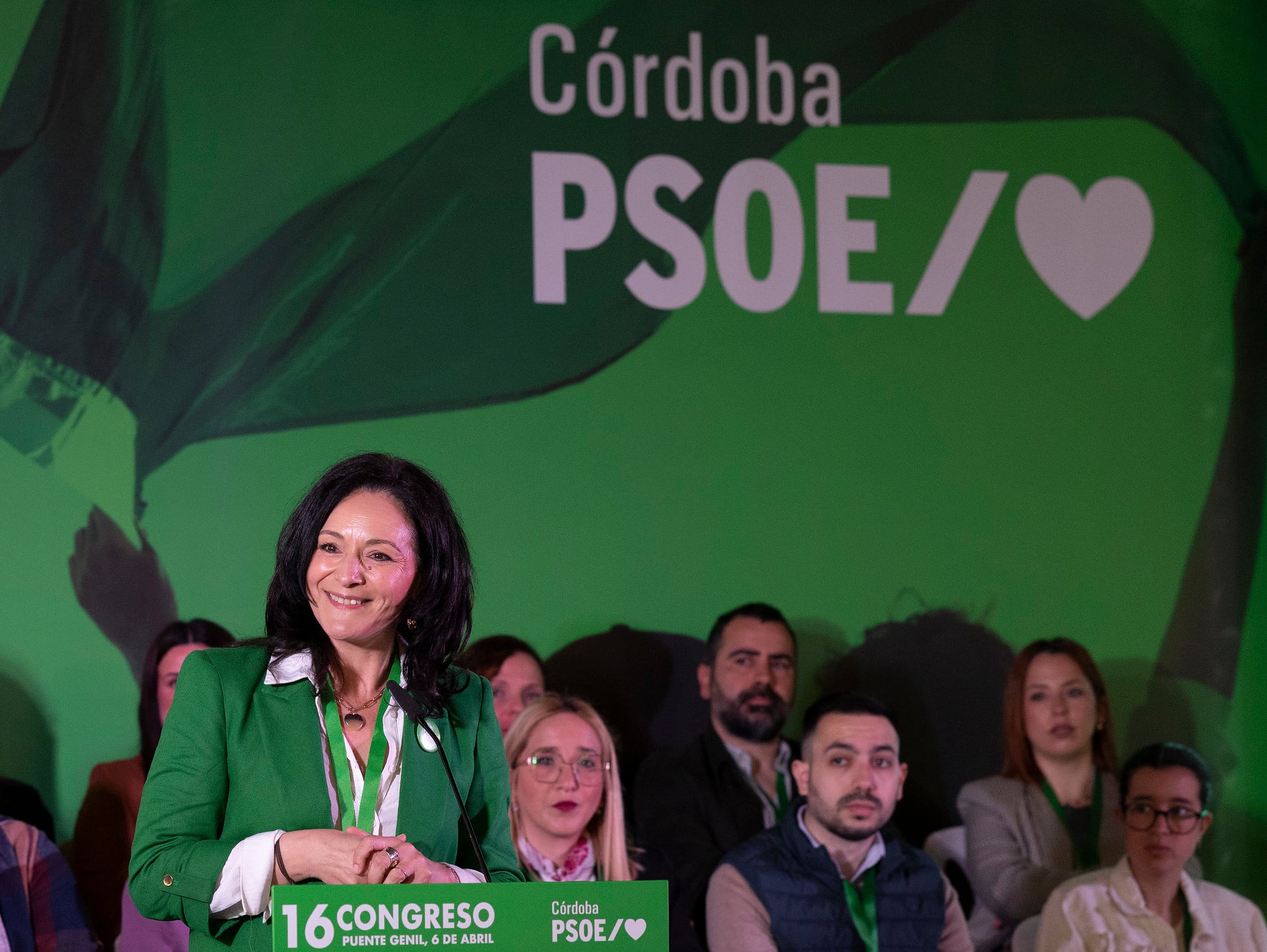 Rafi Crespín, reelegida secretaria general del PSOE de Córdoba con el 74,36% de los votos de la militancia