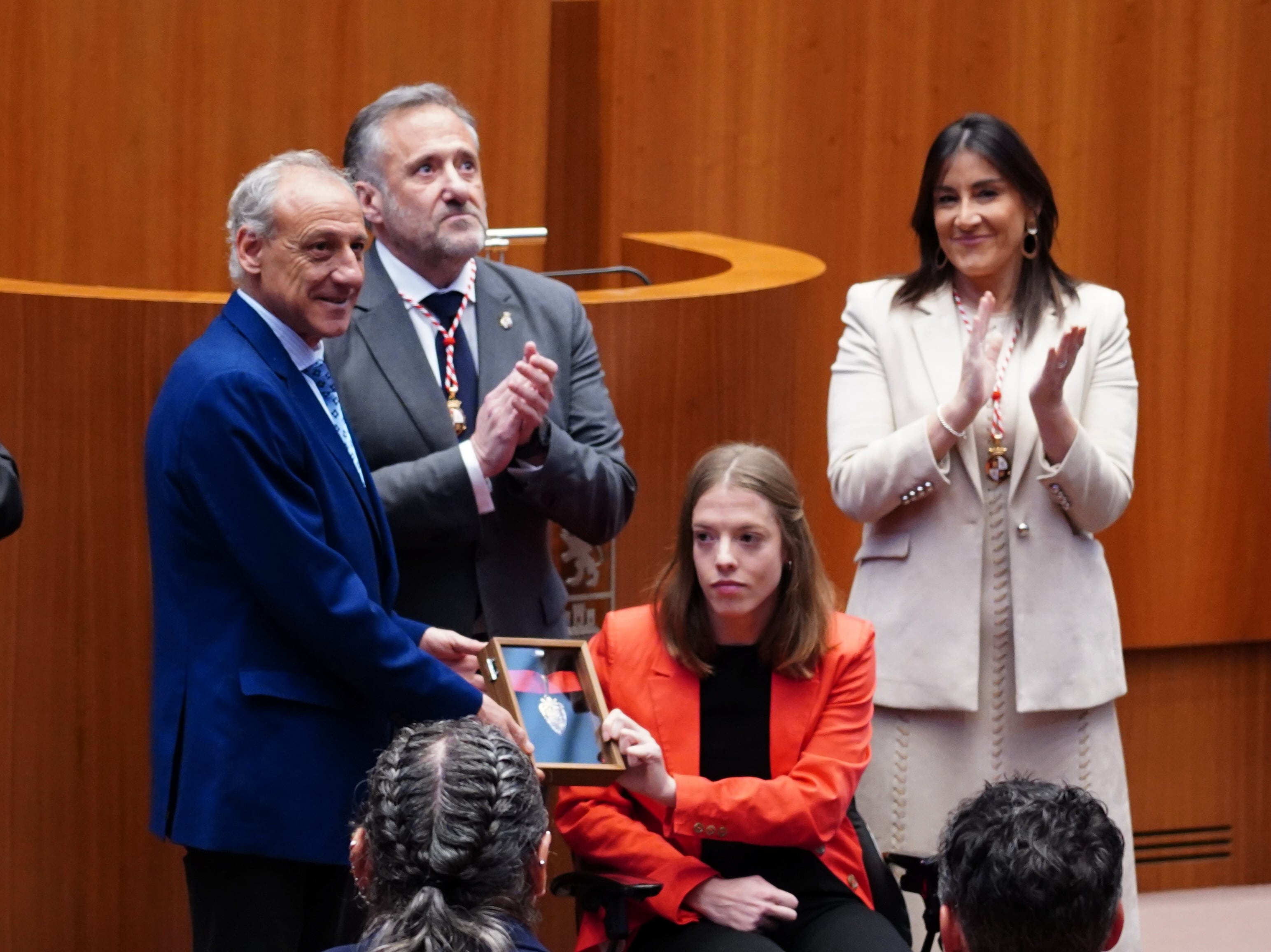 Acto institucional del 41 aniversario del Estatuto de Autonomía de Castilla y León y entrega de la Medalla de Oro de las Cortes de Castilla y León