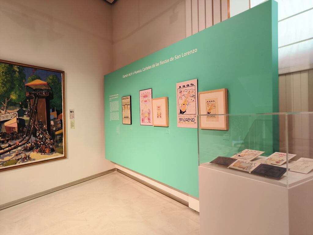 Una imagen de la exposición de Ramón Acín en el Museo de Huesca