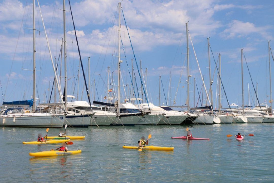 Foto de archivo de la jornada de puertas abiertas del RCN Dénia, de mayo de 2019.