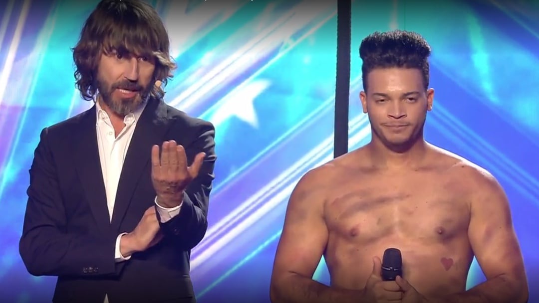 Santi Millán y JL Robot, concursante de &#039;Got Talent&#039;