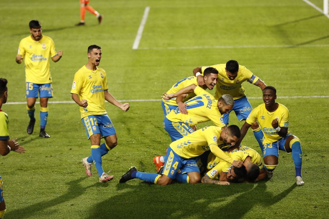 Celebración del gol.