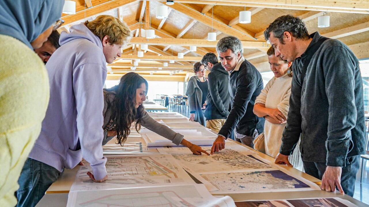 Estudiantes de arquitectura  de la Politécnica de Cartagena