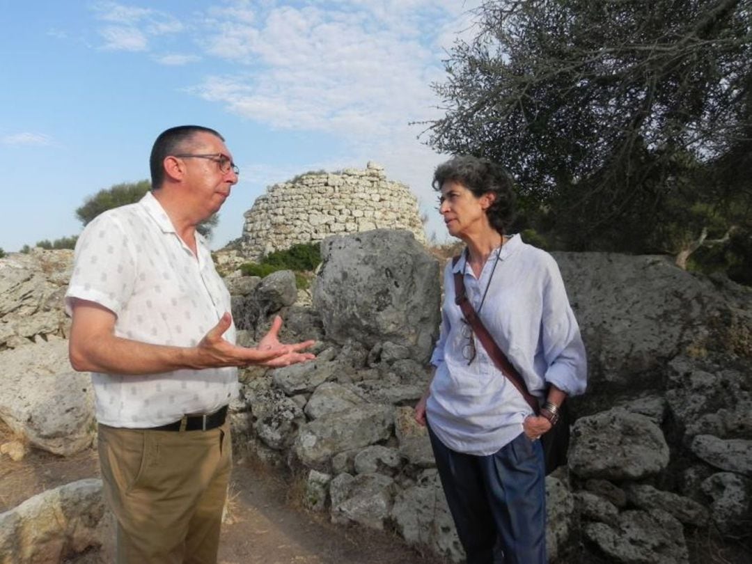 El conseller M.A.Maria sigue trabajando en la candidatura de Menorca Talayótica tras el fiasco de la Unesco.