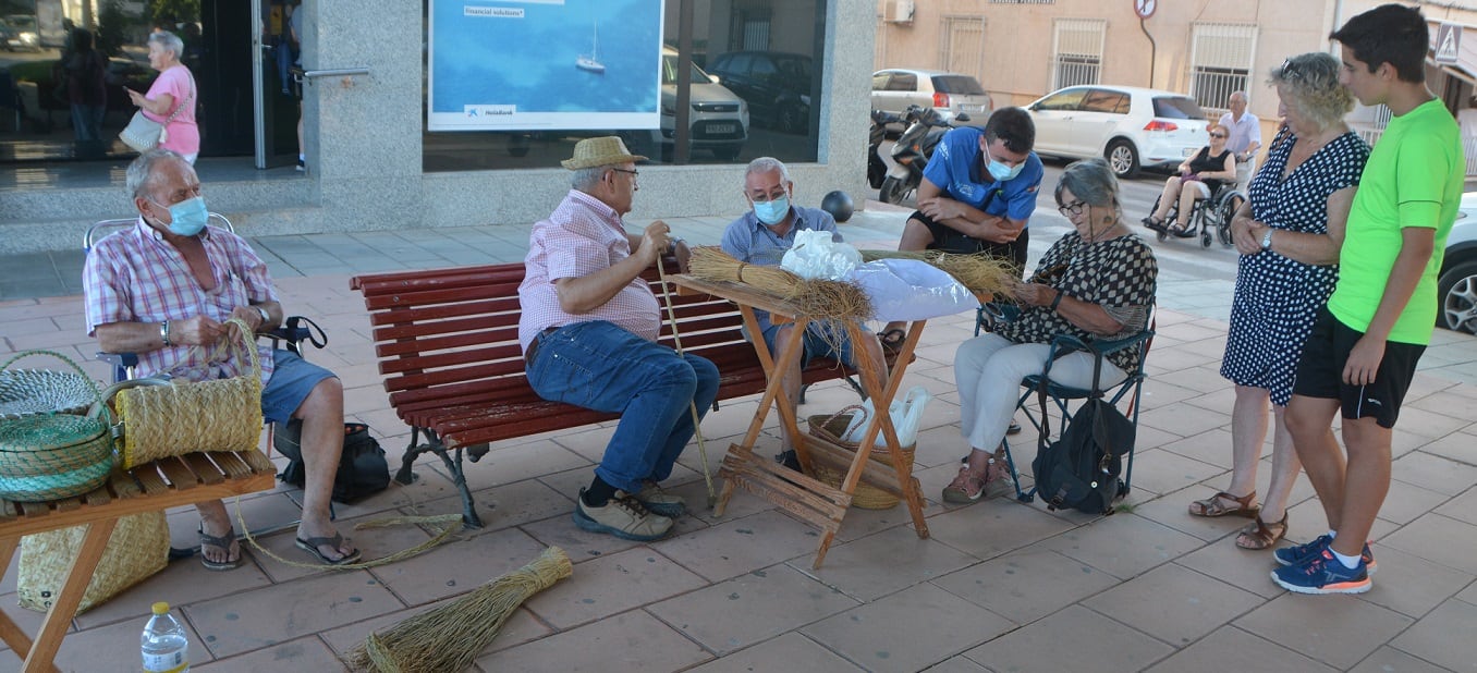 Talleres de esparto en Águilas