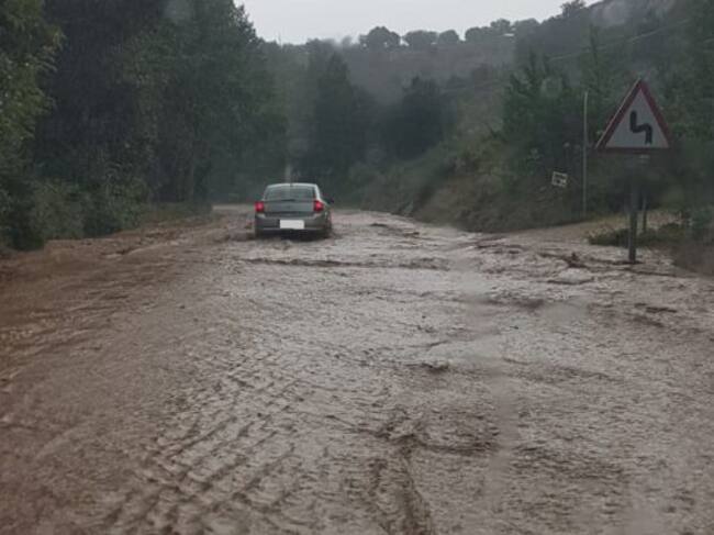 Corte en algunas carreteras de la provincia
