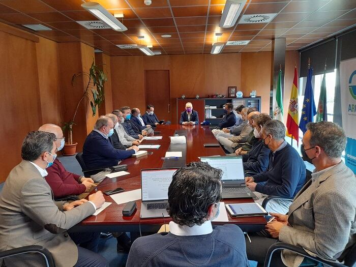 Un momento de la reunión