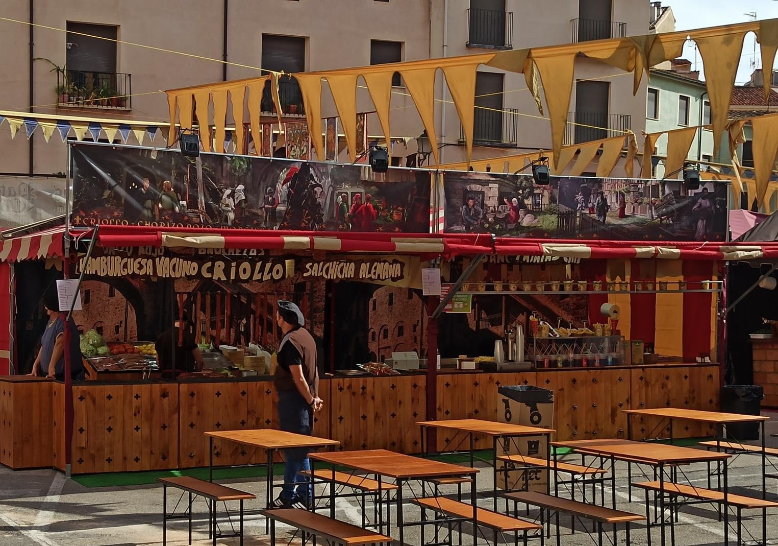 Puesto de uno e los empresario galdurienses