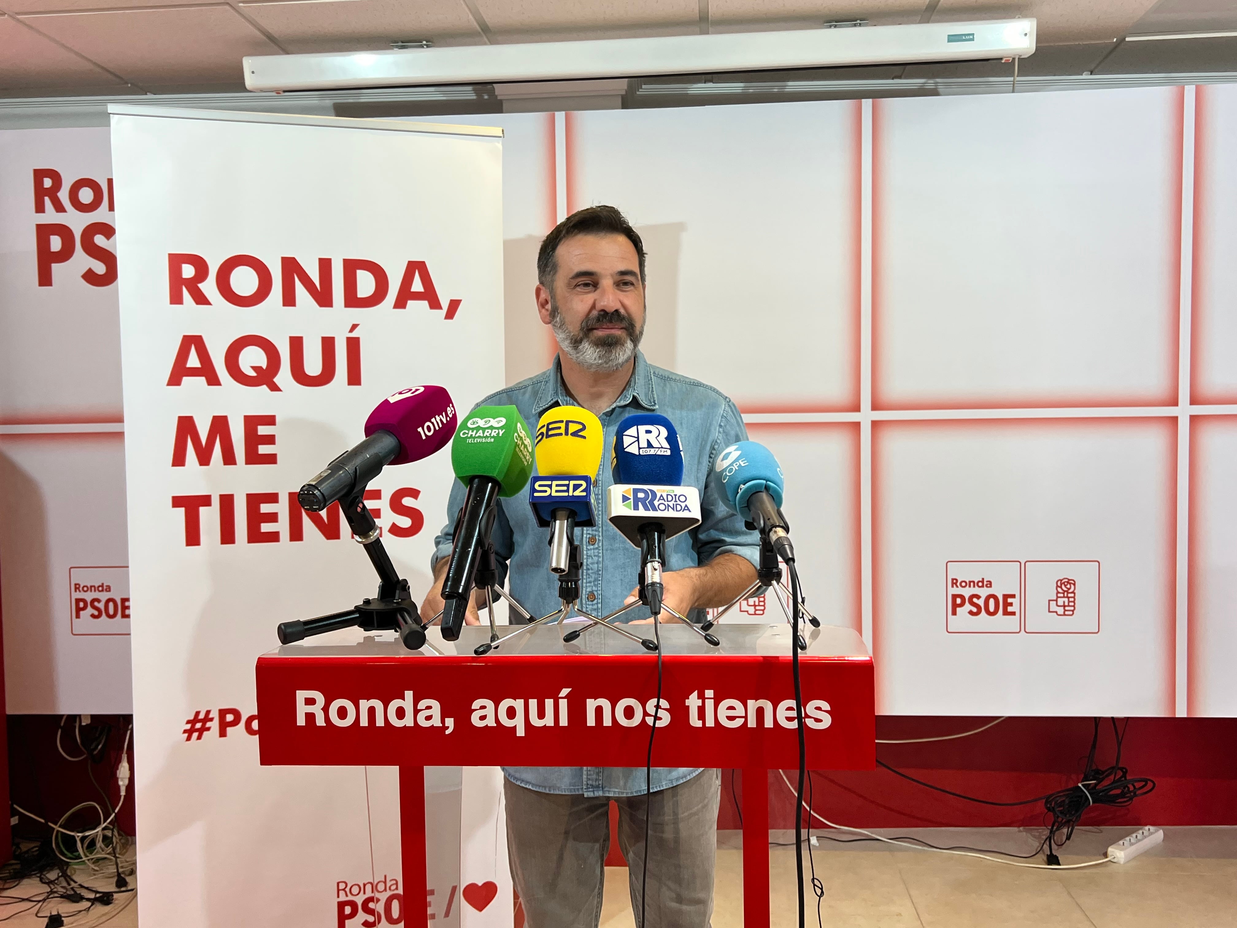 Álvaro Bautista, candidato número 3 de la lista socialista