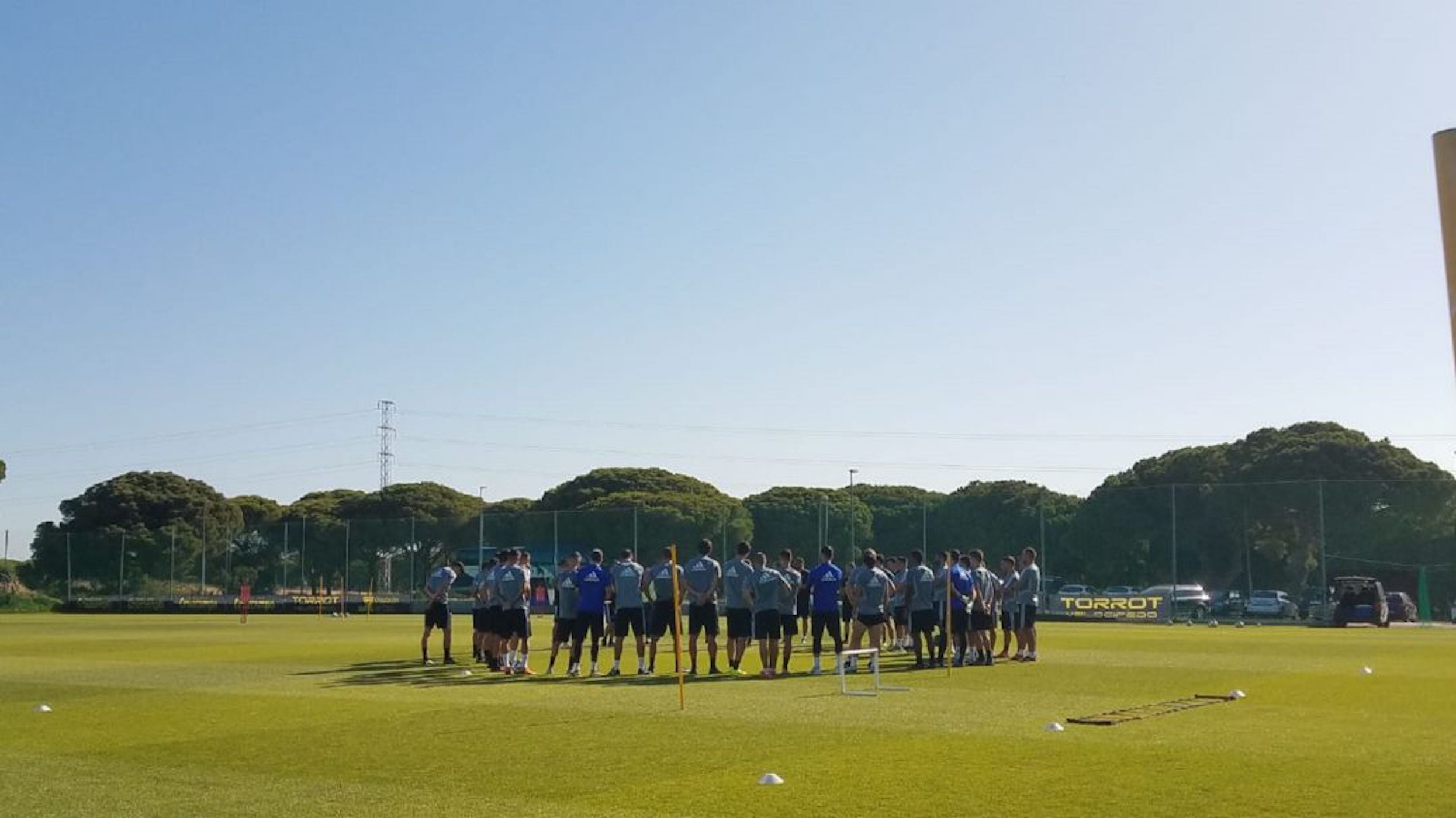 Entrenamiento Cádiz CF