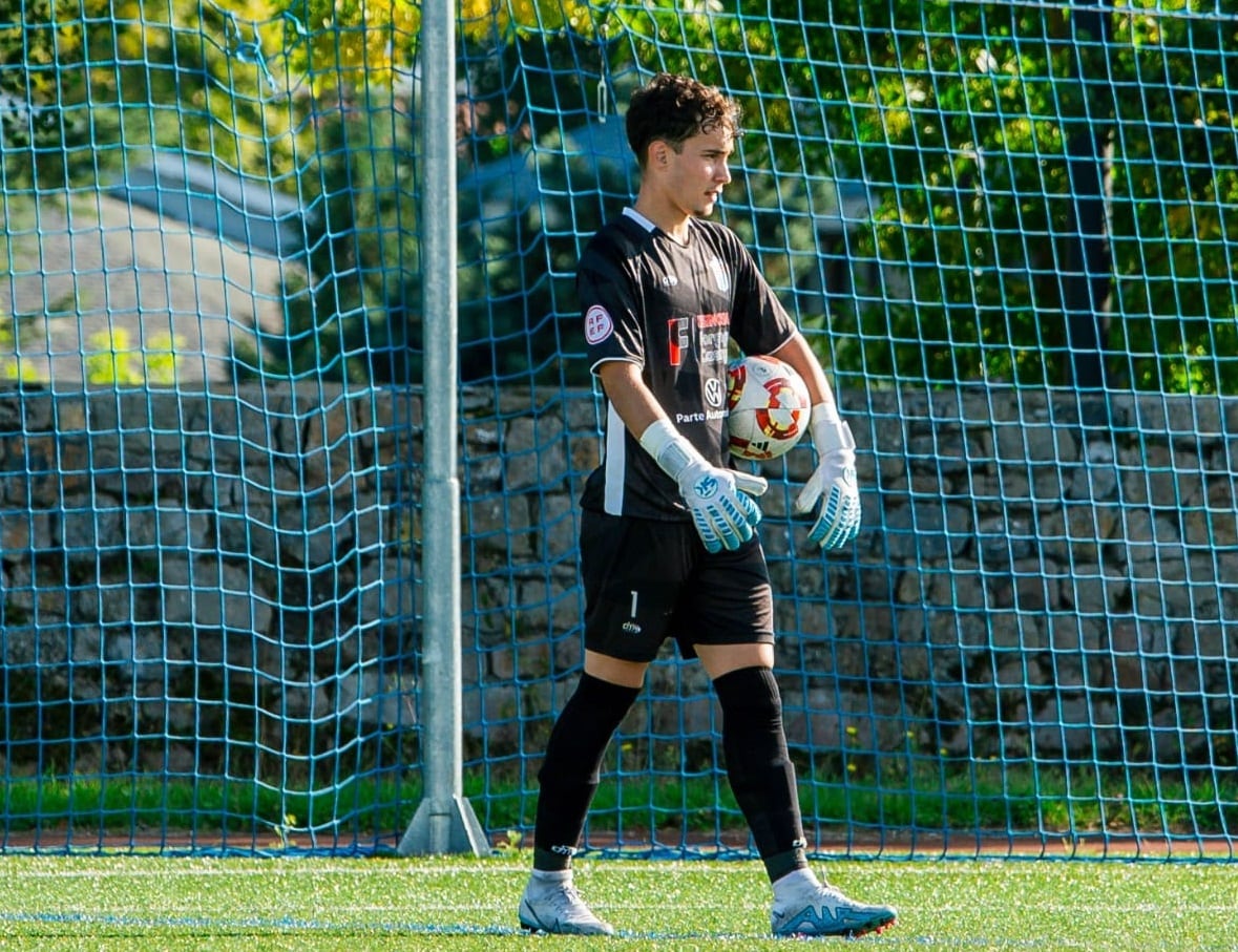 El portero Gabri Muñoz, nuevo jugador de la UD Lanzarote.