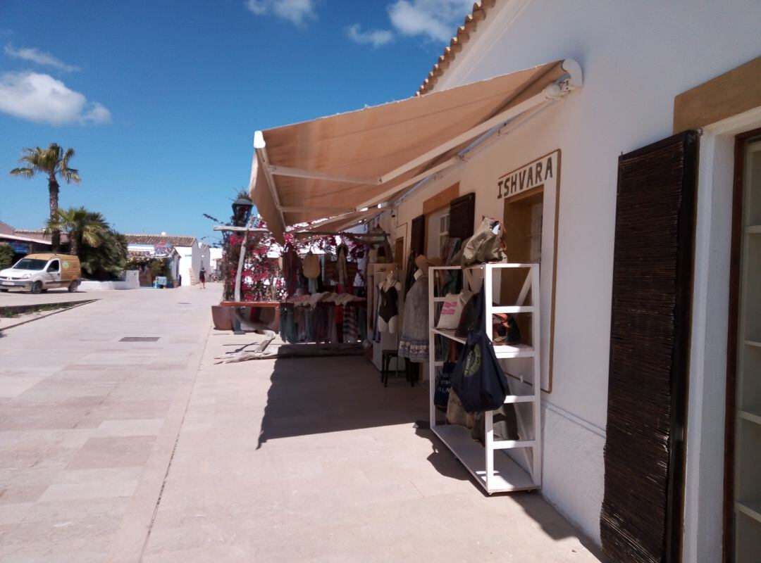 Imagen de archivo de un comercio