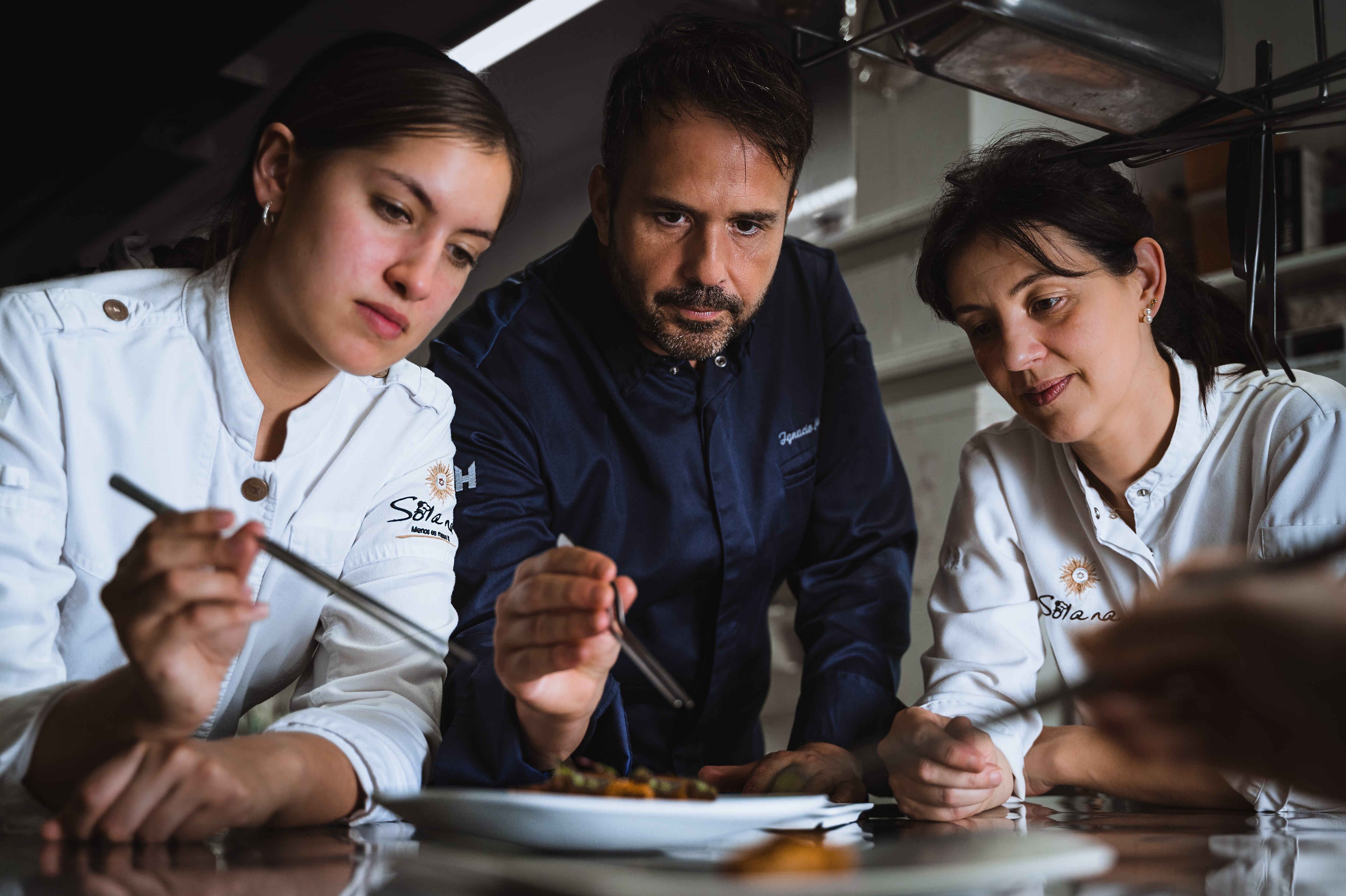 El cocinero con estrella Michelin Ignacio Solana