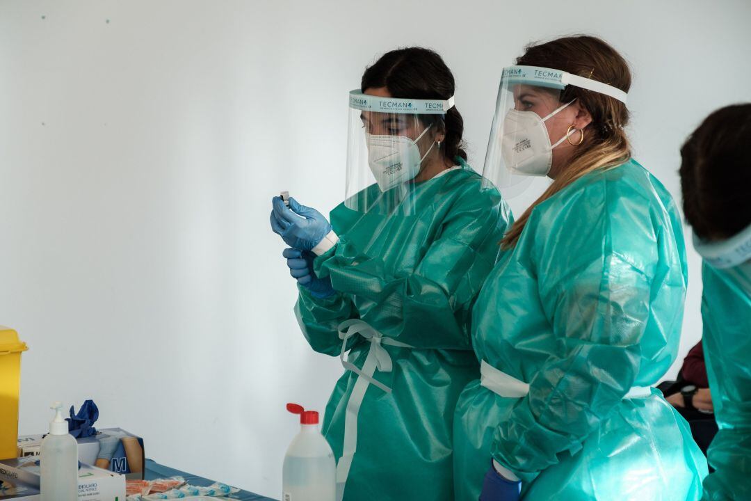 Enfermeras del Área de Salud