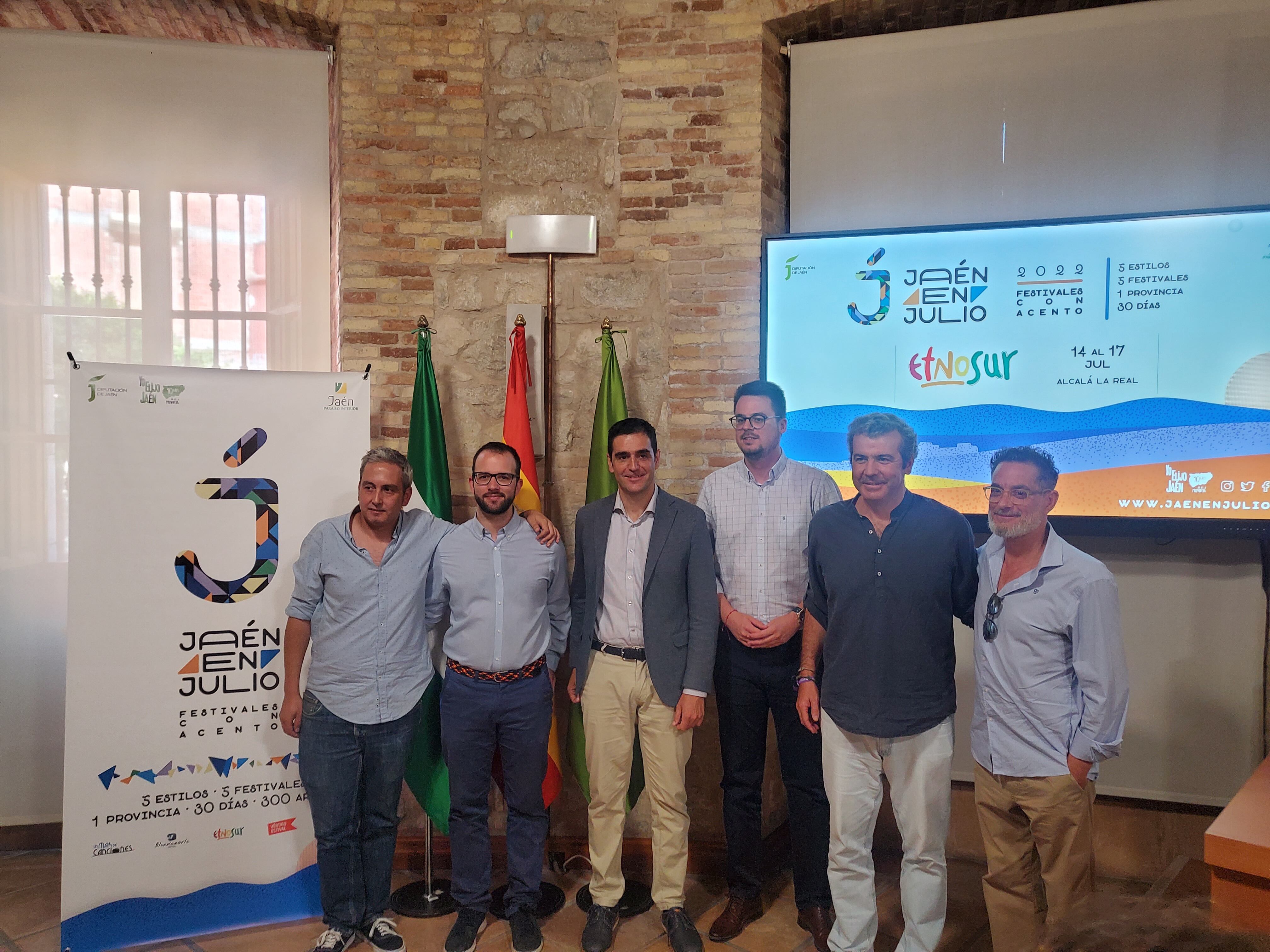 Presentación de Etnosur 2022 en el Palacio Provincial.