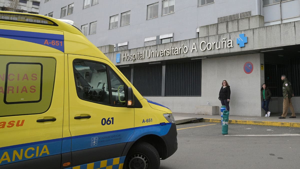 Atropelada unha nena e seu pai nun paso de cebra en Camiños Chans, Cee