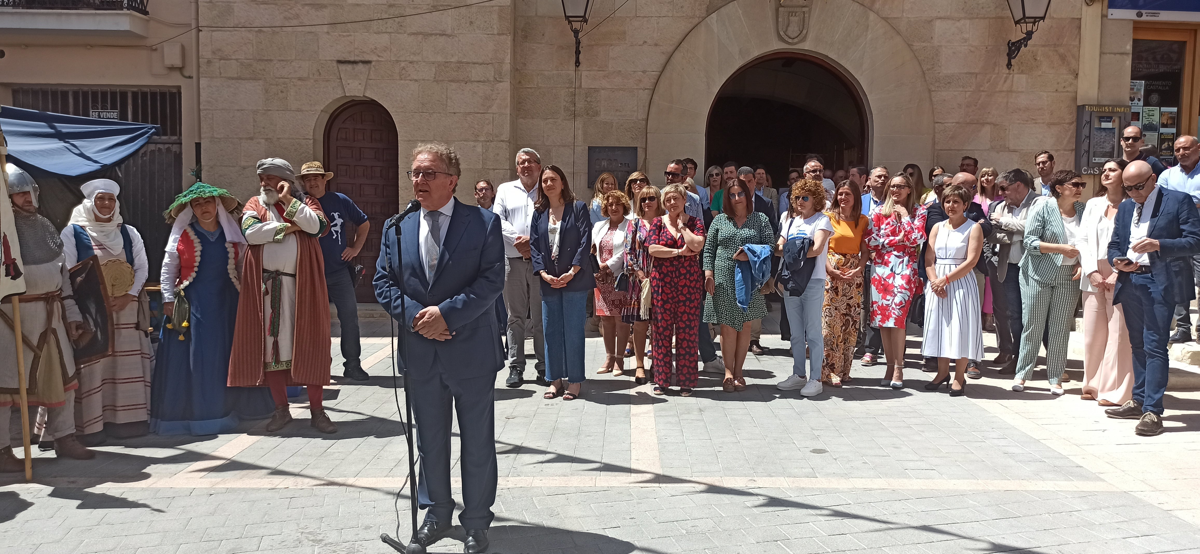 Inaguración de la Feria de San isidro de Castalla