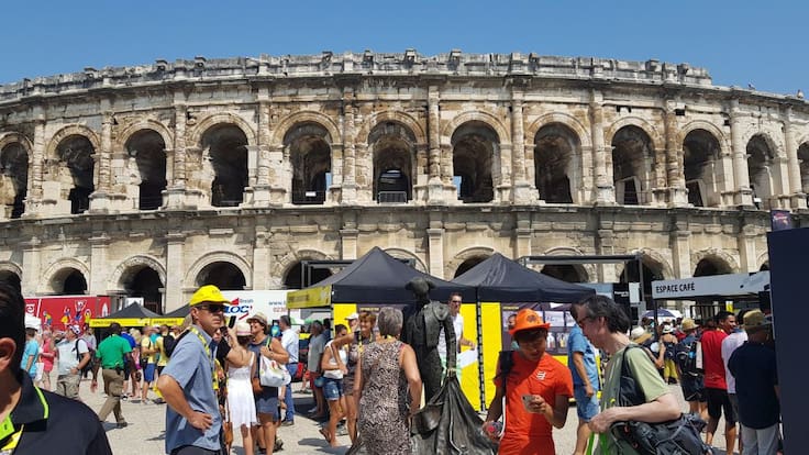 Iñigo Markinez nos "escribe" desde el Tour de Francia