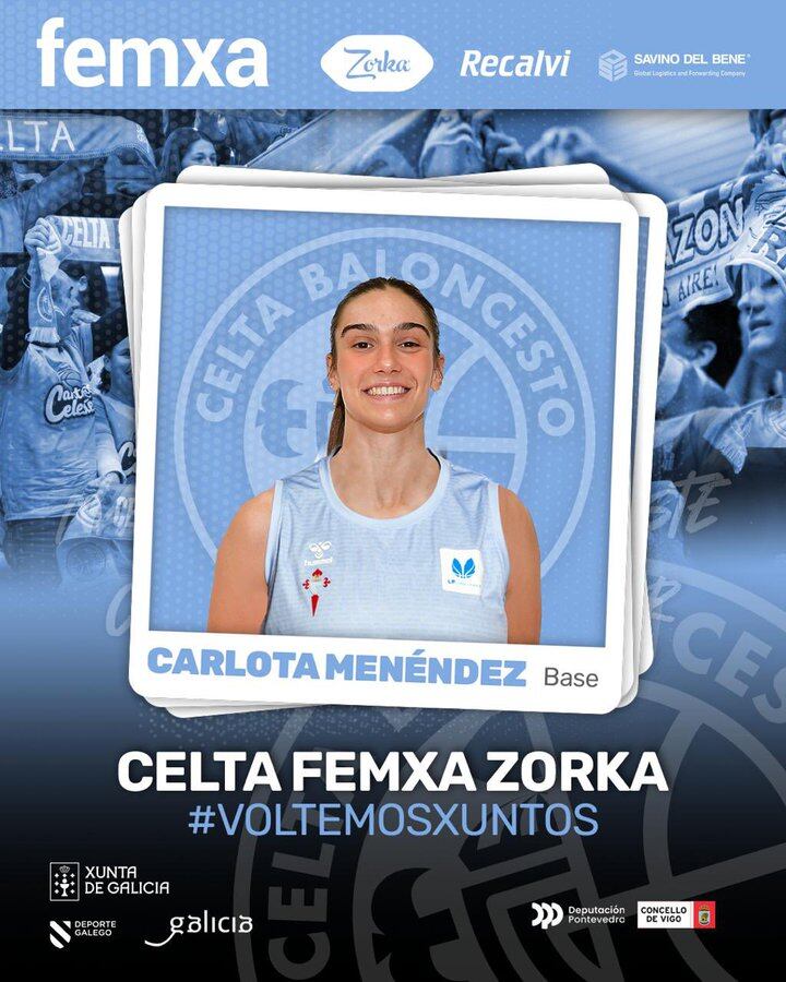 Carlota Menéndez, nuevo fichaje Celta