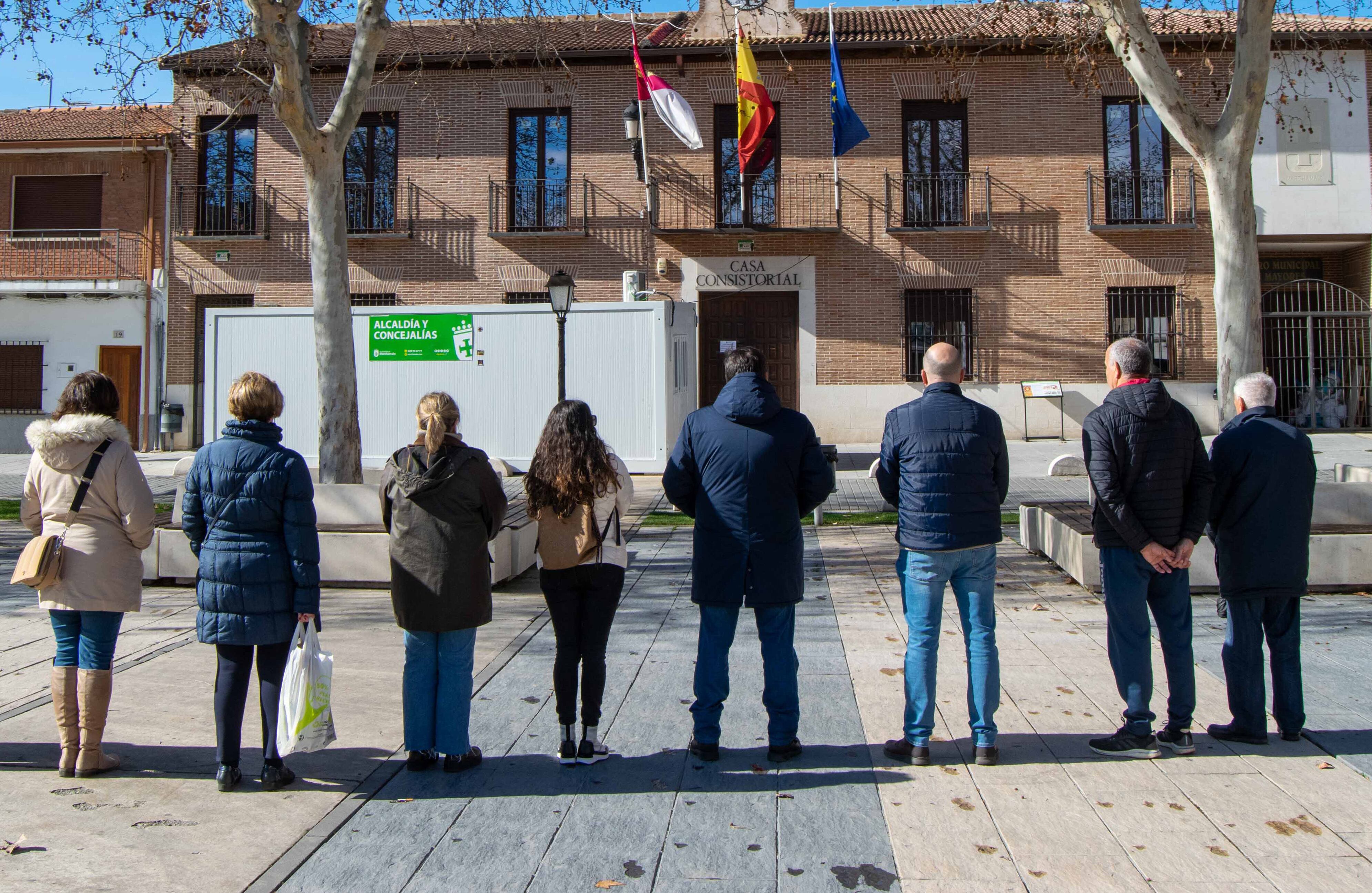 Concentración en Marchamalo