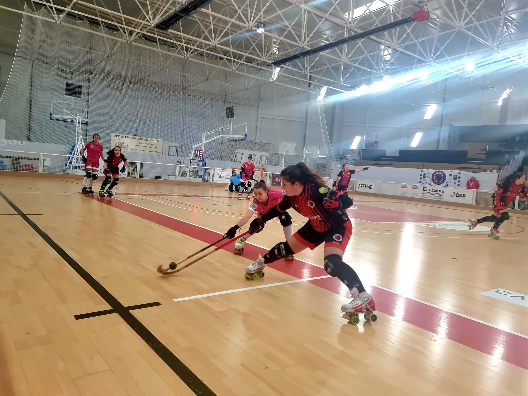 También se estrenó en el Bembibre Arena el Bembibre Hockey