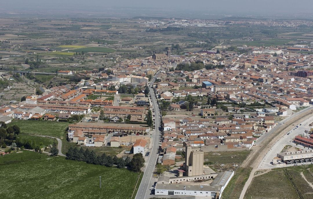 Vista aérea de Cintruénigo