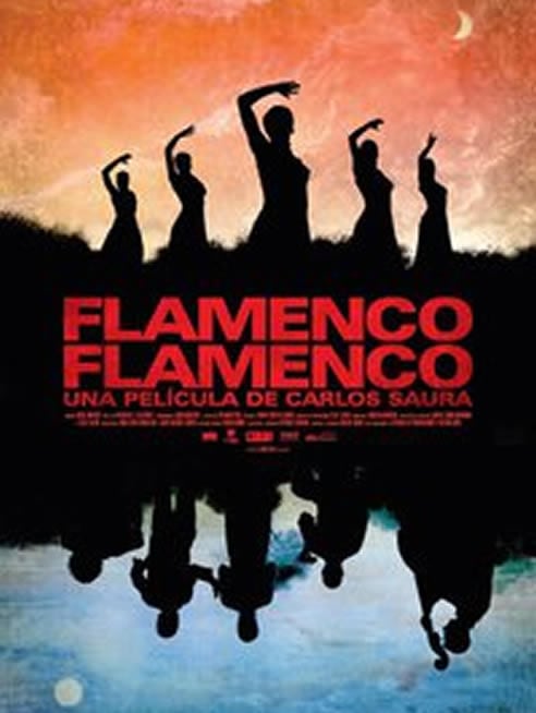 Cartel de la película &quot;Flamenco, Flamenco&quot;, de Carlos Saura.